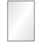 Signature Home Collection 35.5" Black Eclectic Framed Rectangular Wall Mirror